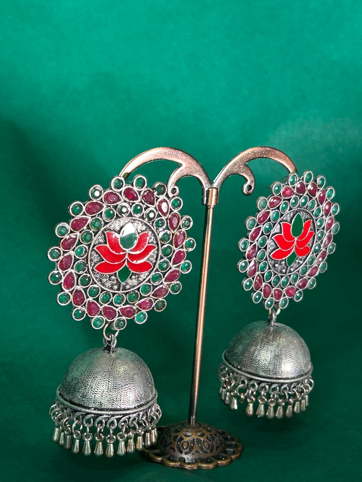 Antara Oxidised Earrings