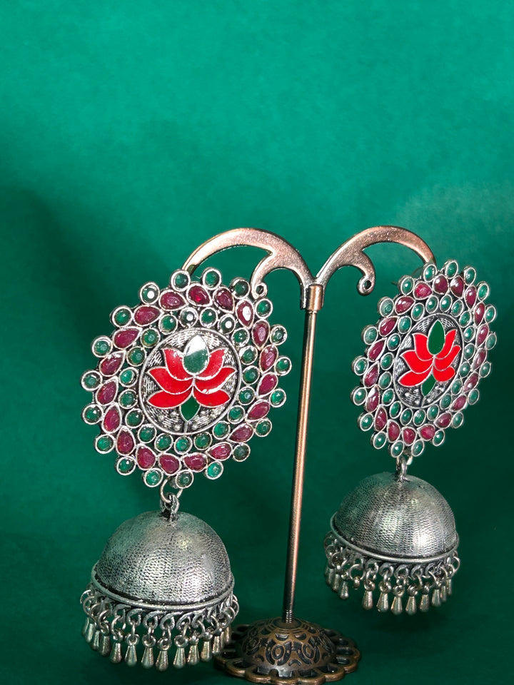 Antara Oxidised Earrings