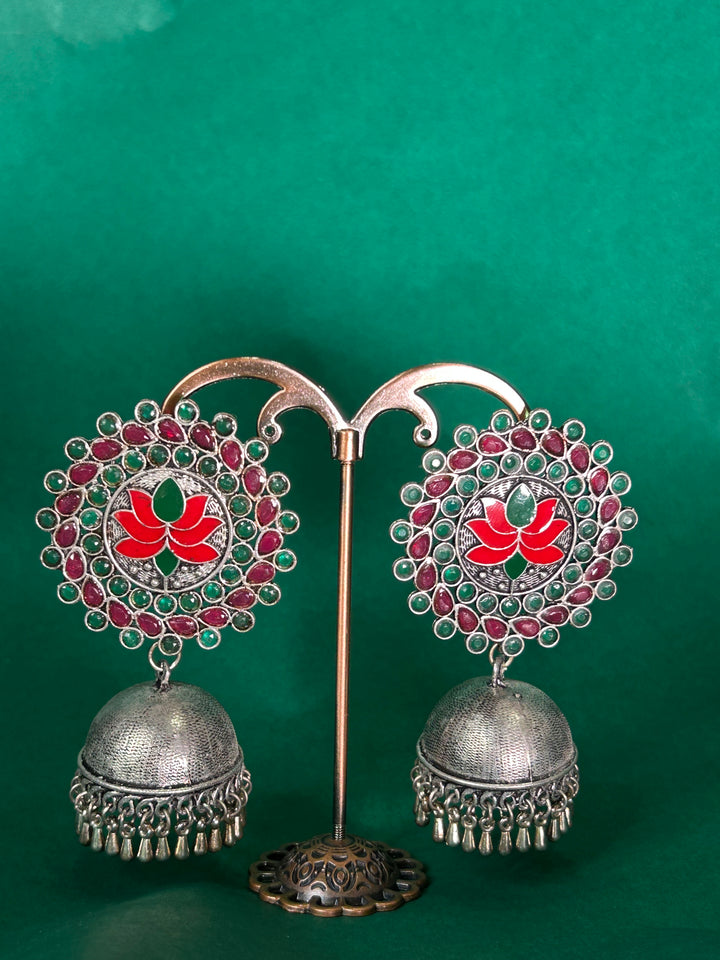 Antara Oxidised Earrings