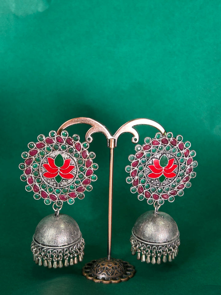 Antara Oxidised Earrings