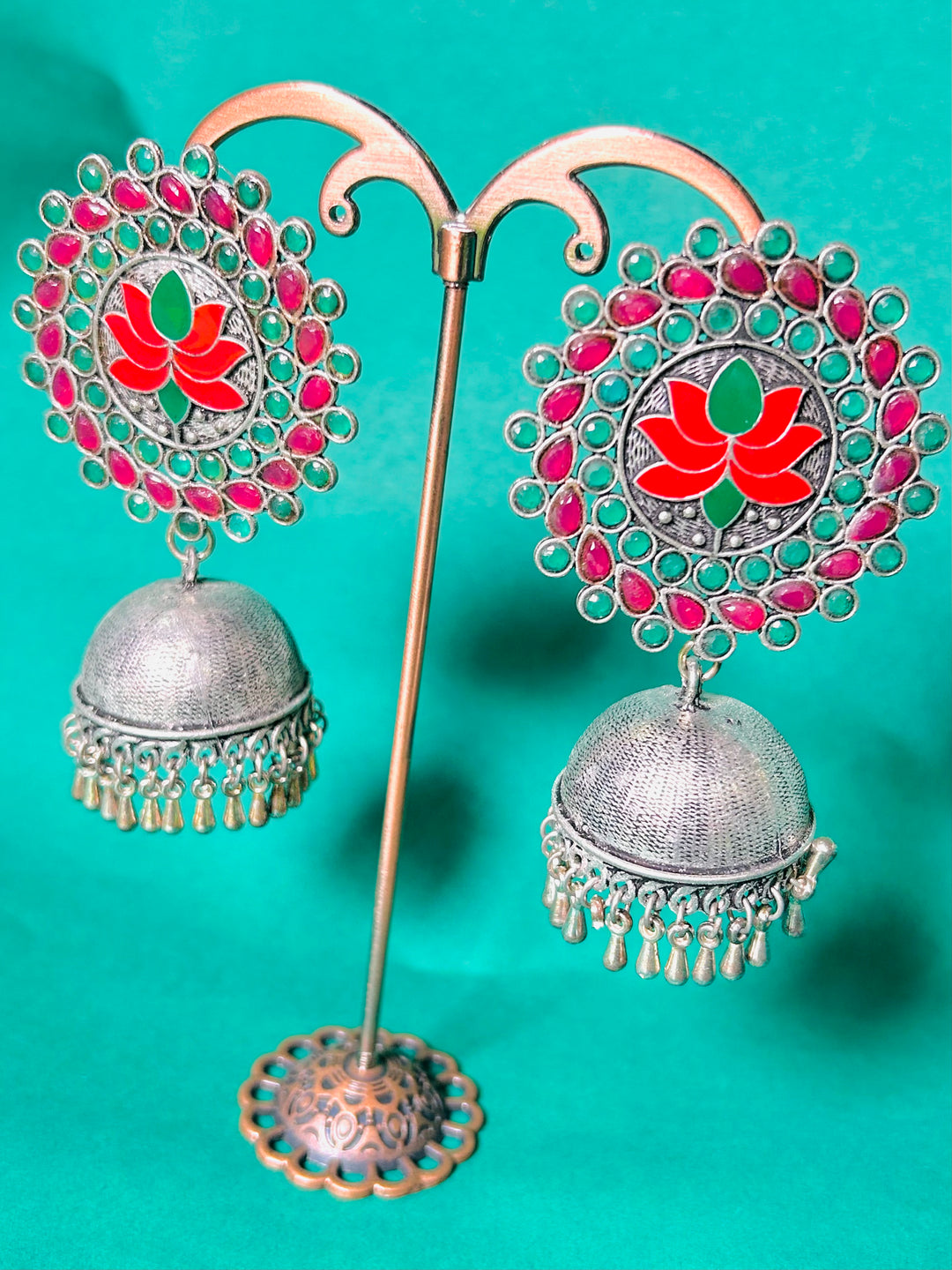 Antara Oxidised Earrings