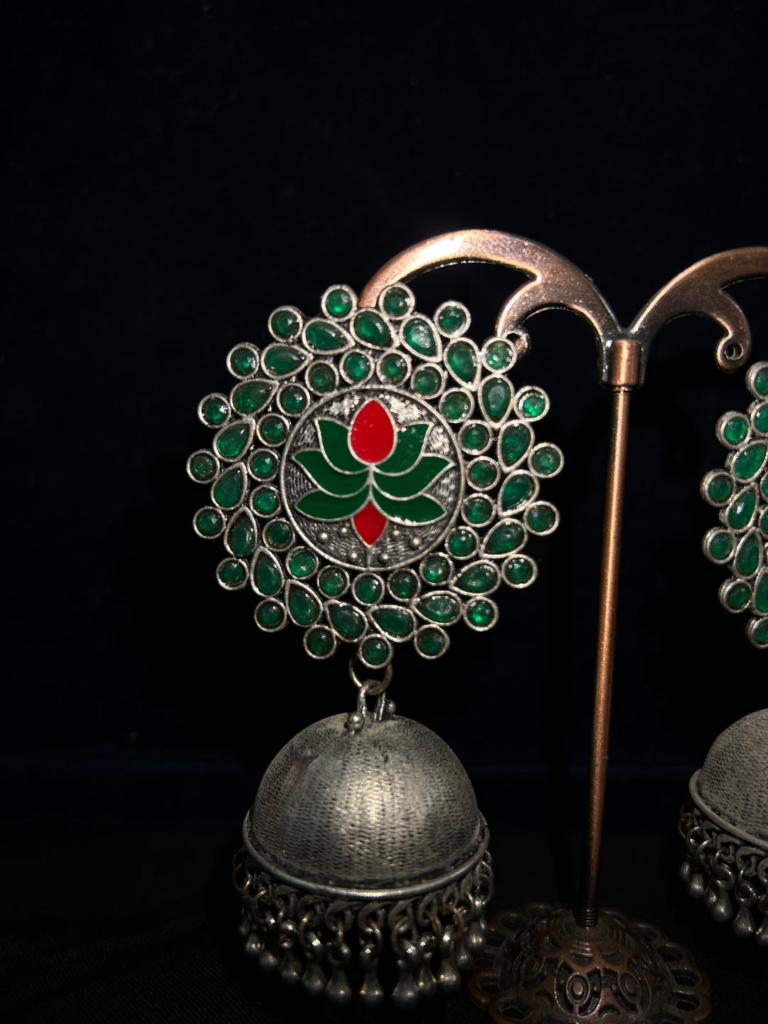 Antara Oxidised Earrings