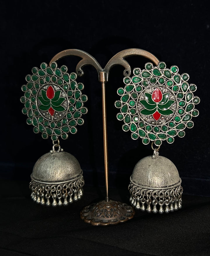 Antara Oxidised Earrings