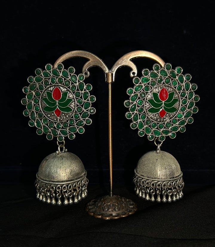 Antara Oxidised Earrings