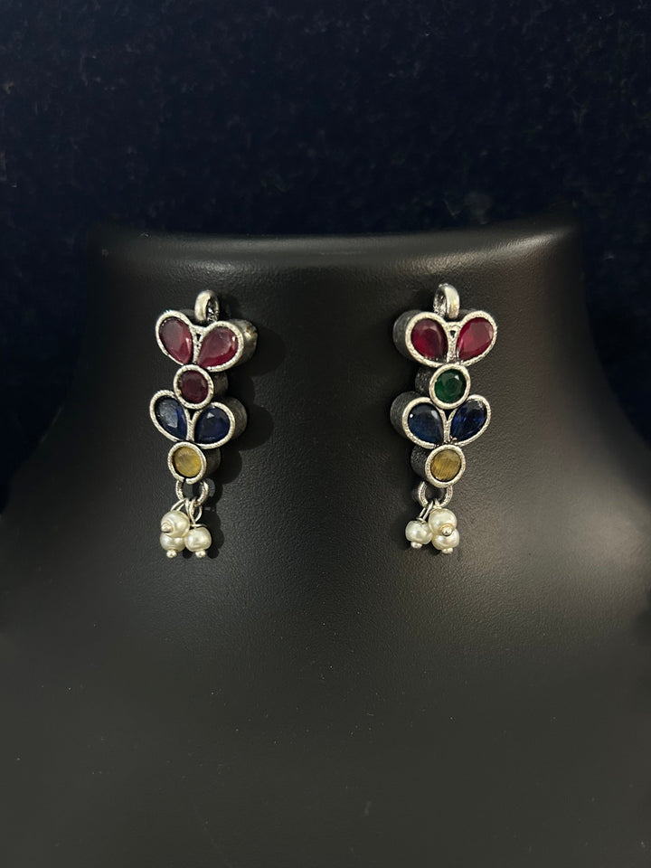 Antara Oxidised necklace set