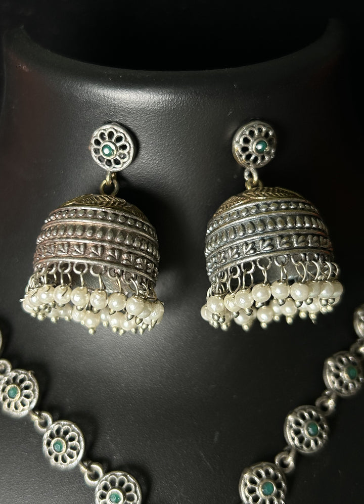 Antaara Oxidised necklace set