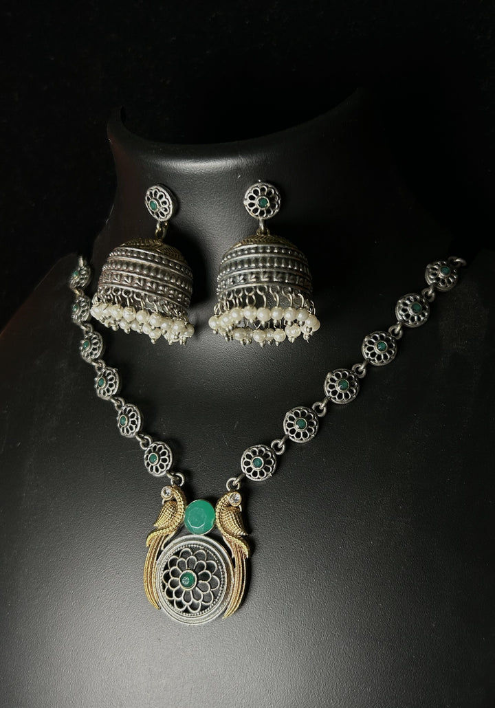 Antaara Oxidised necklace set