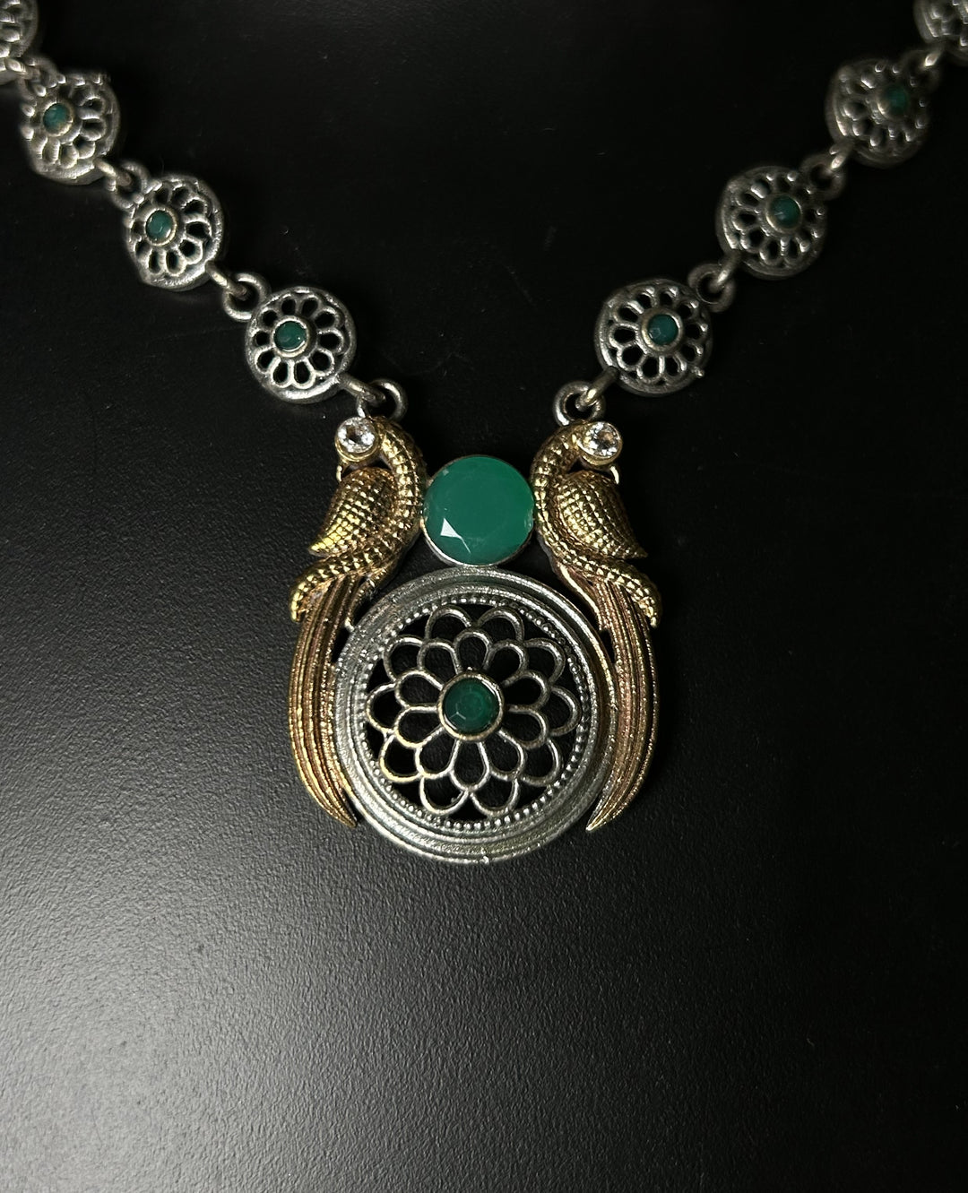 Antaara Oxidised necklace set