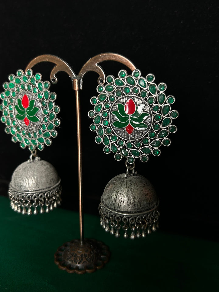 Antara Oxidised Earrings