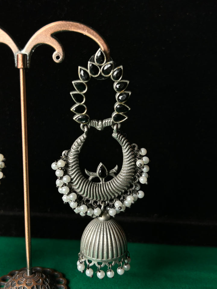 Antara Oxidised Earrings