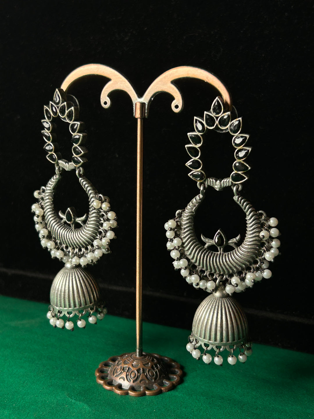 Antara Oxidised Earrings