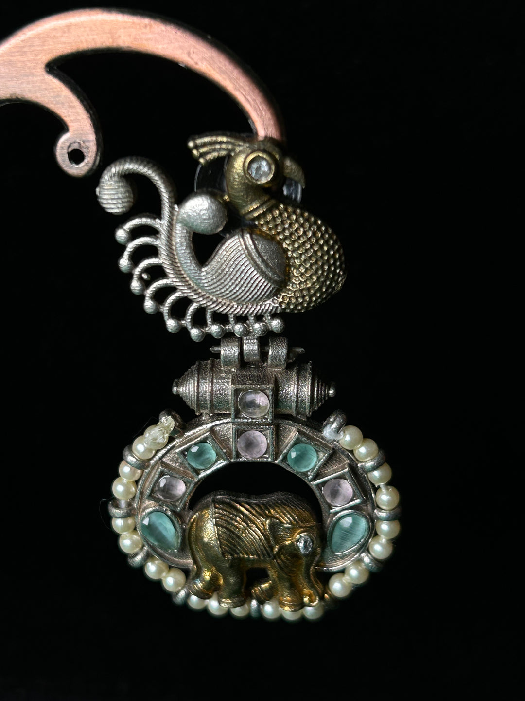 Antara Oxidised Earrings