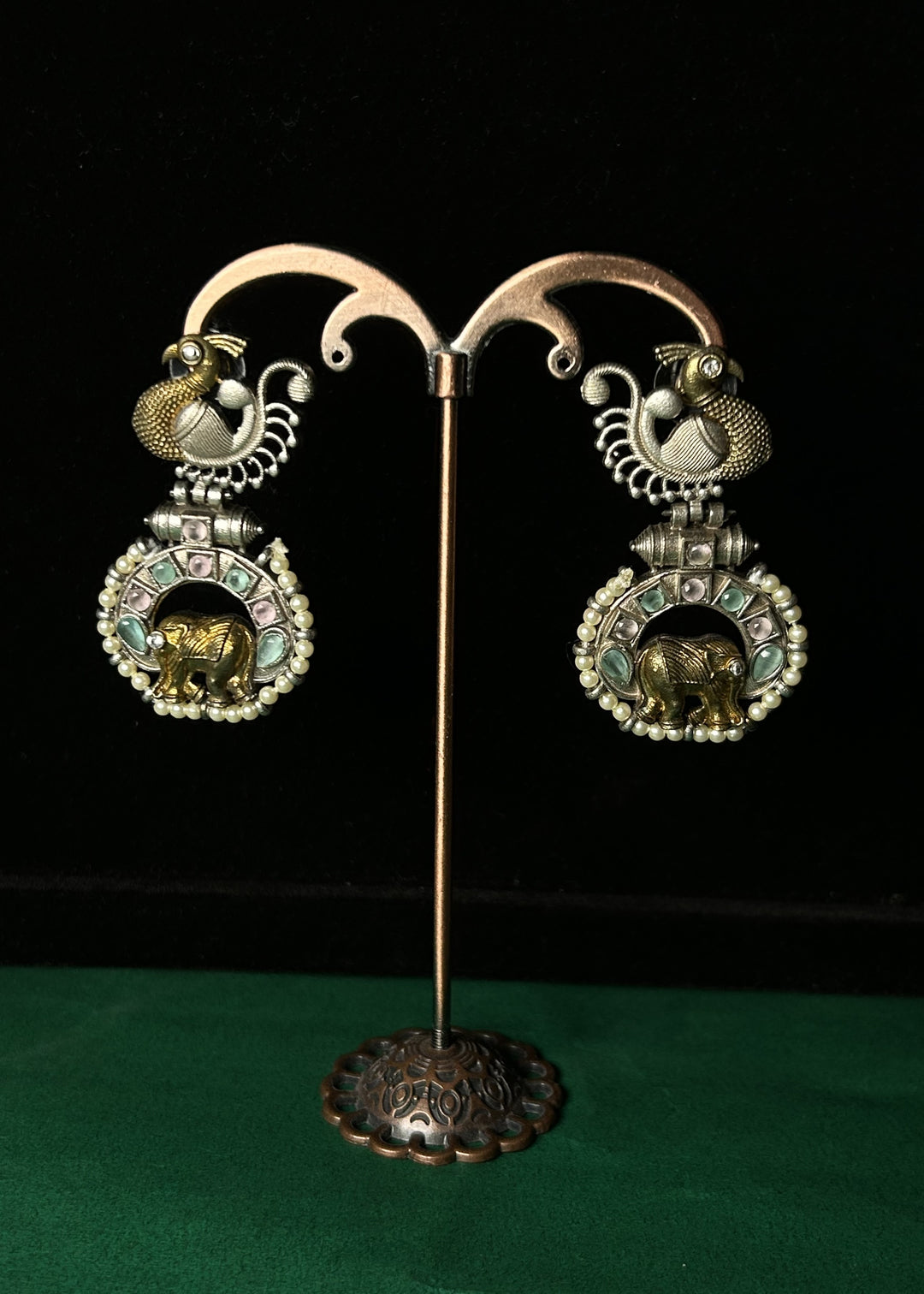 Antara Oxidised Earrings