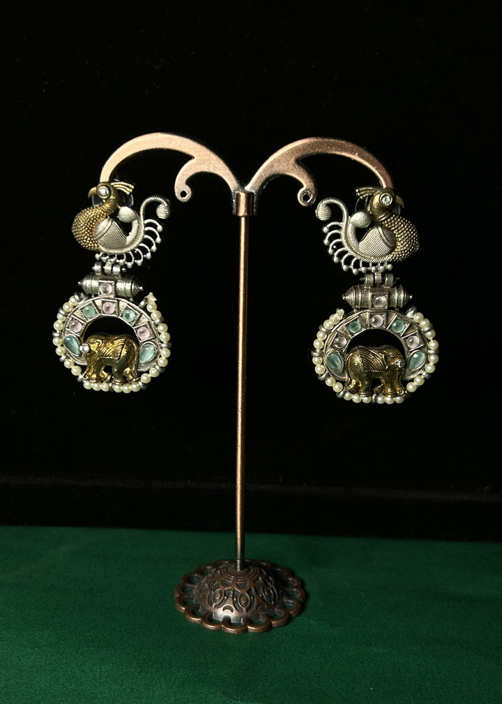 Antara Oxidised Earrings
