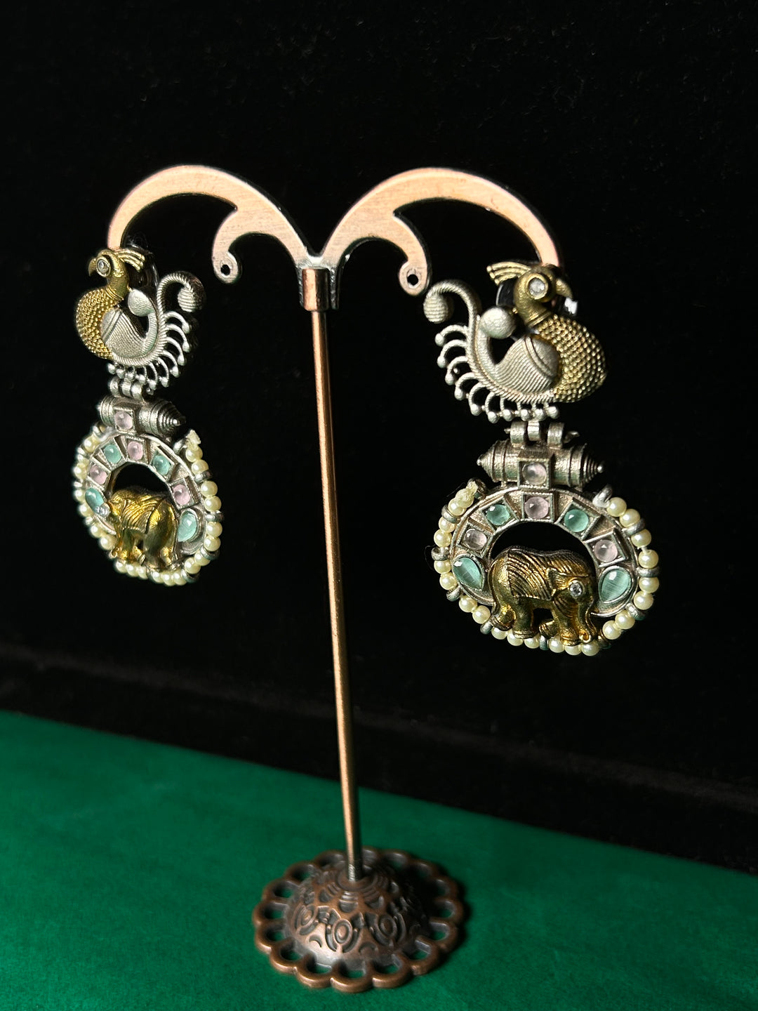 Antara Oxidised Earrings