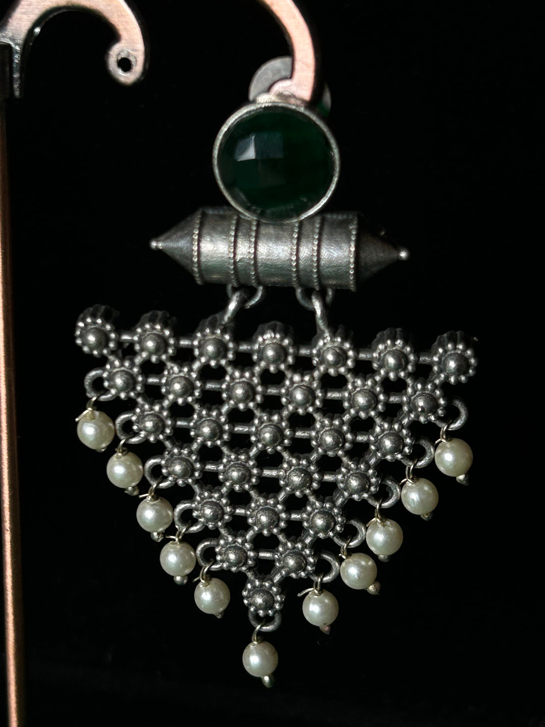 Antara Oxidised Earrings