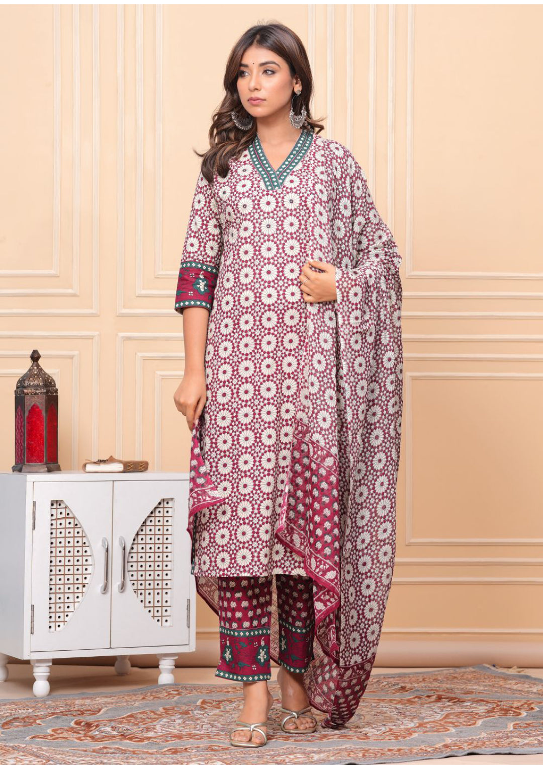 Reswas Pranik Cotton Suit Set