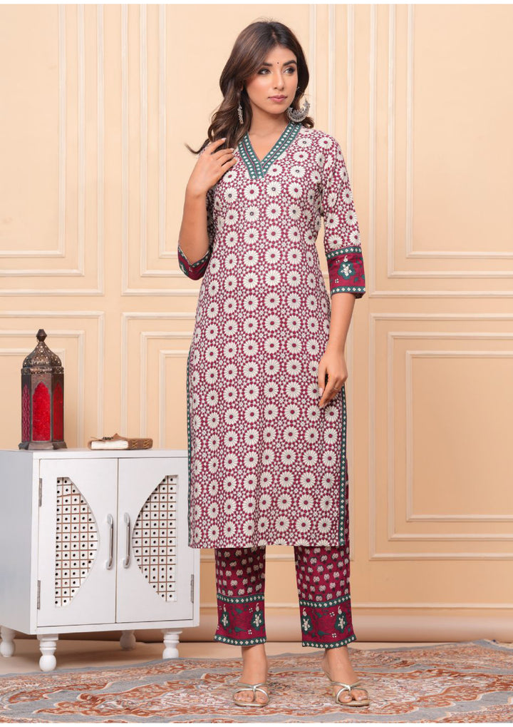 Reswas Pranik Cotton Suit Set