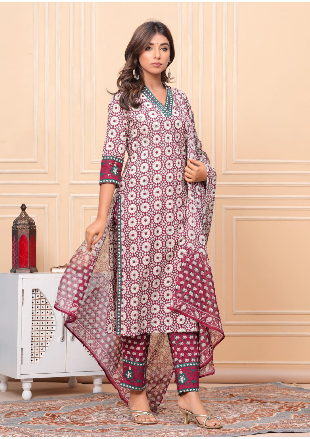 Reswas Pranik Cotton Suit Set