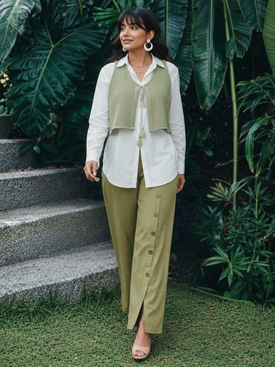Ivanka sap cotton co-ord set