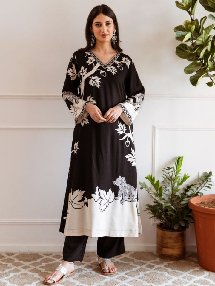 Jagdeep Swish Printed Kurta Pant Set