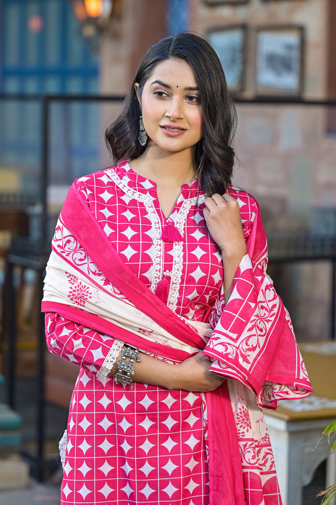 Bodhi Rose Pure Cotton Suit Set