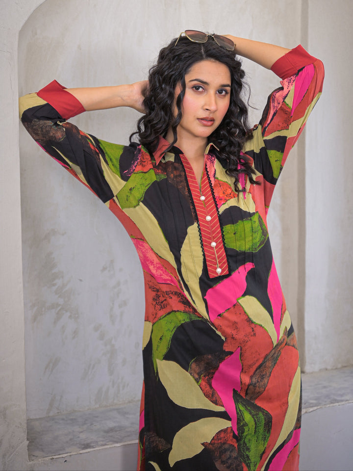 Bhoomi Vibe Printed Kurta Pant Set