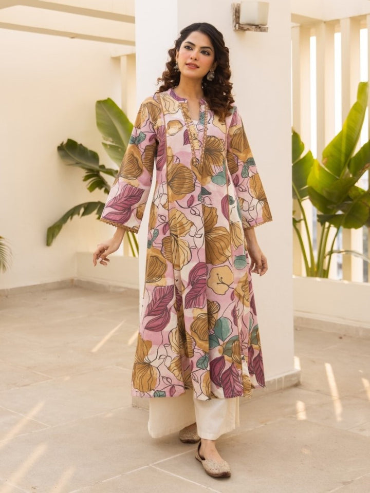 Karen willow cotton kurta pant set