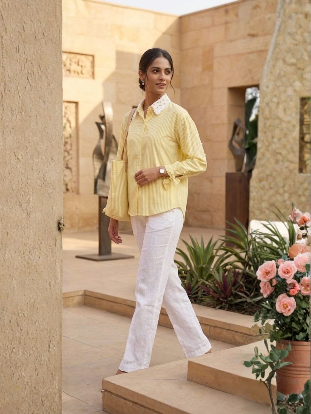 Mihika bumble cotton shirt