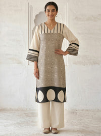 Swades mono cotton kurta pant set