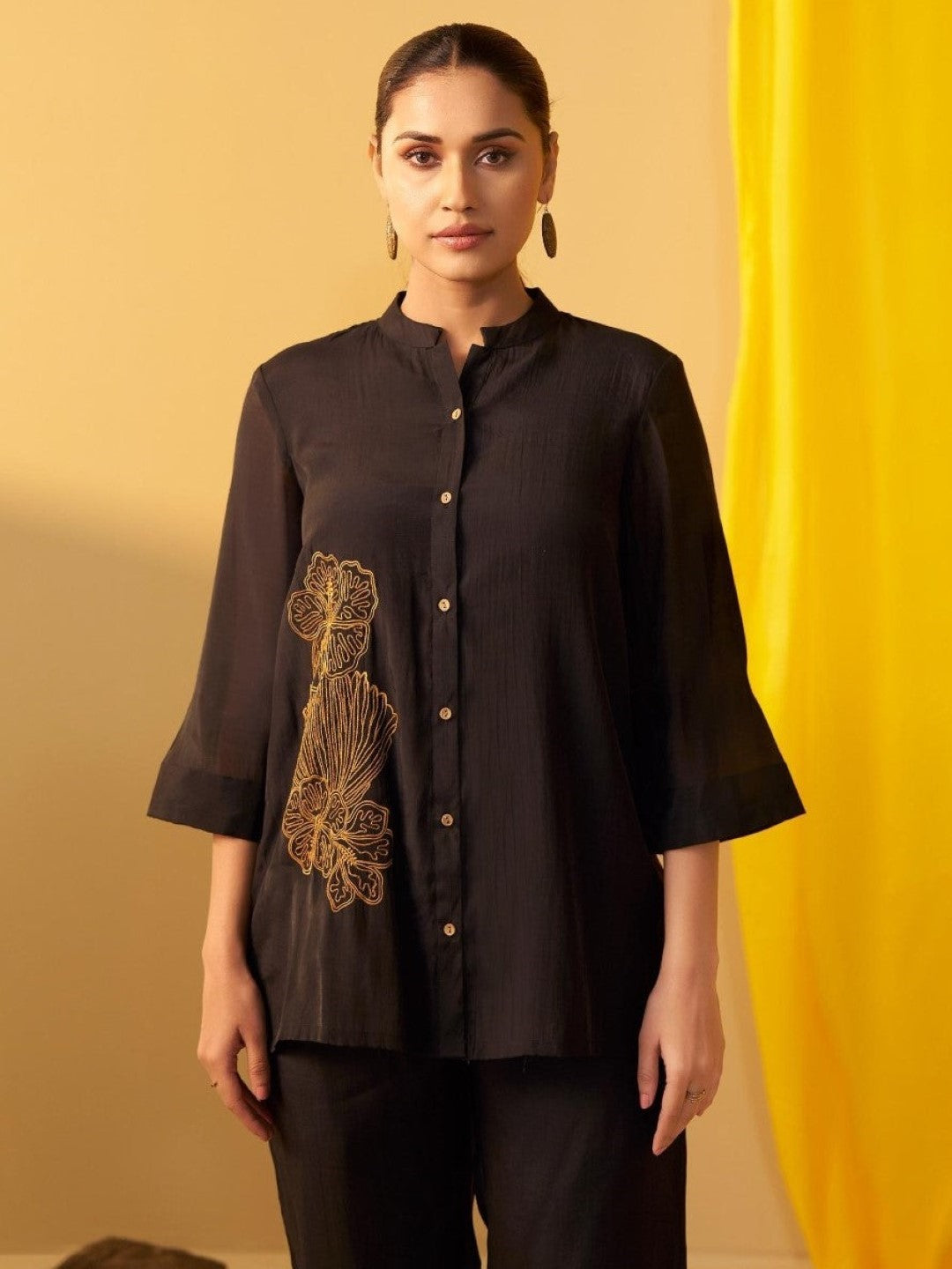Tisca hazel embroidery co-ord set