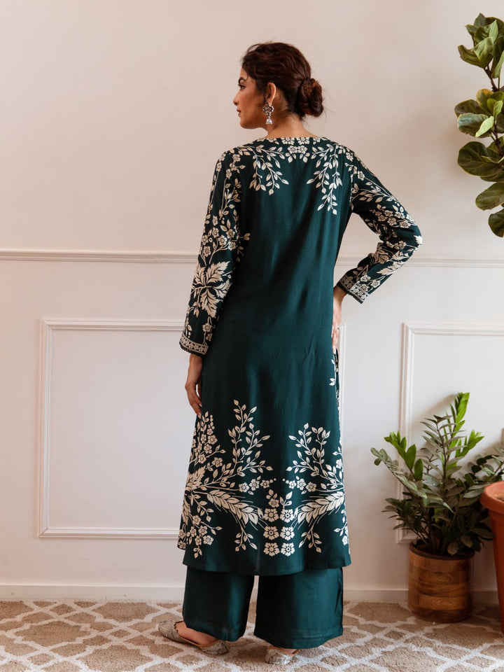 Aruna Shamrock Kurta Pant Set