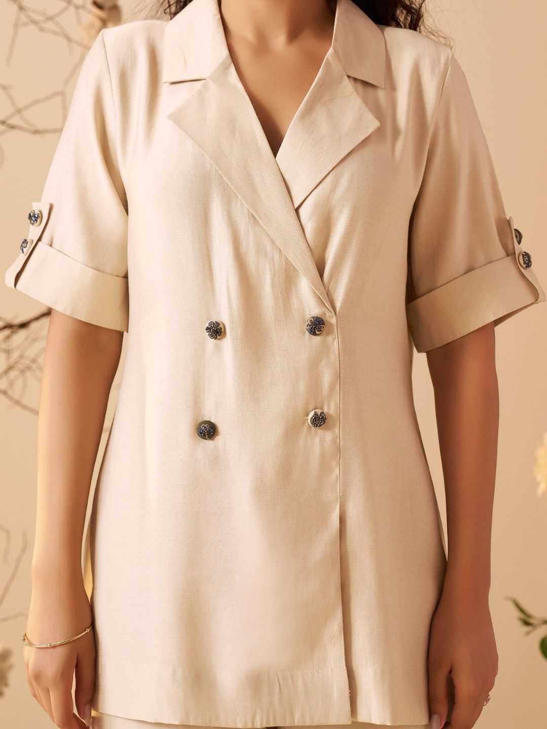 Tisca Tuscan embroidery co-ord set