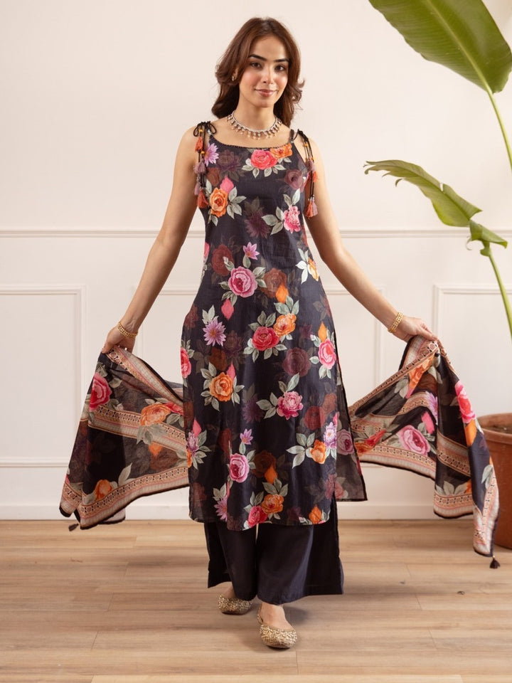 Karen blake cotton suit set