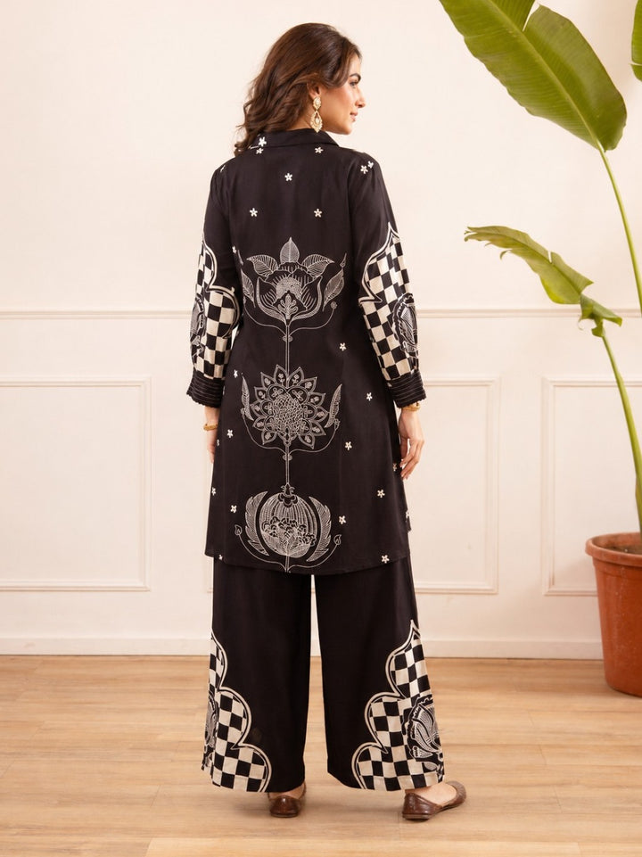 Kashvi Iris Cotton Kurta Pant Set
