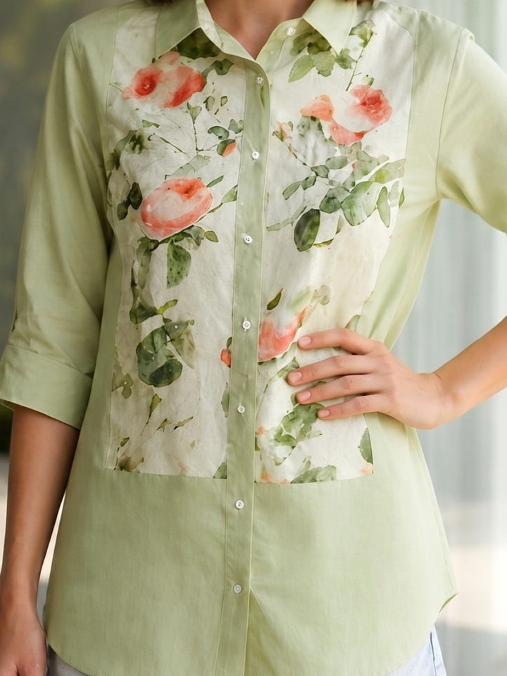 Ivanka Fern Cotton Shirt