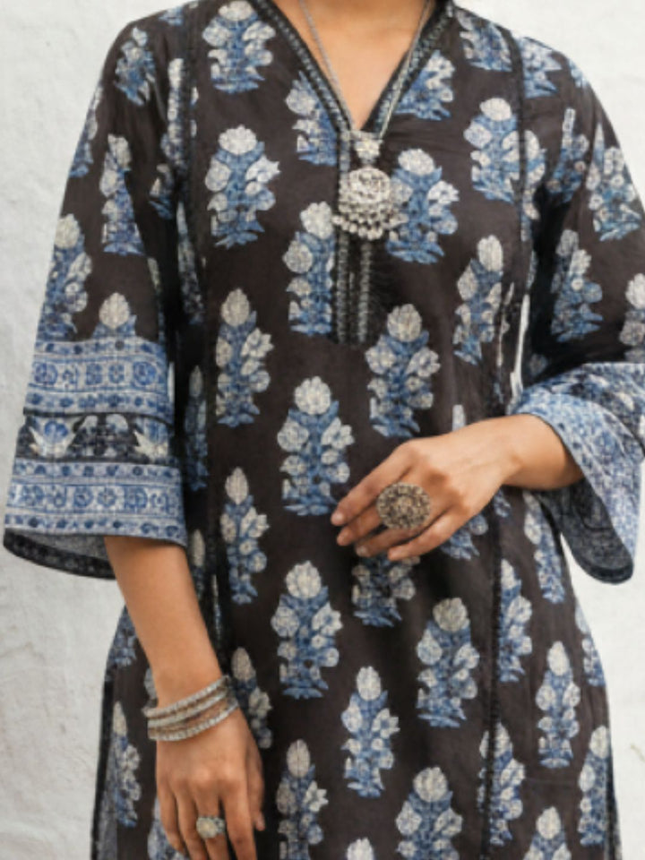 Swades sable cotton co-ord set
