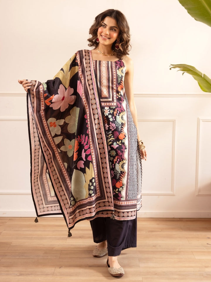 Karen Moonstone printed cotton suit set
