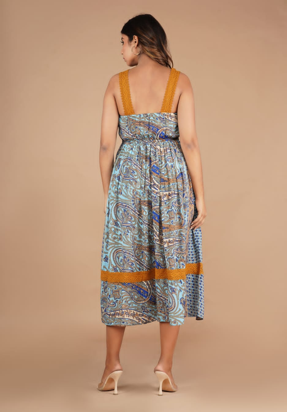 Kerry Printed Muslin Dress